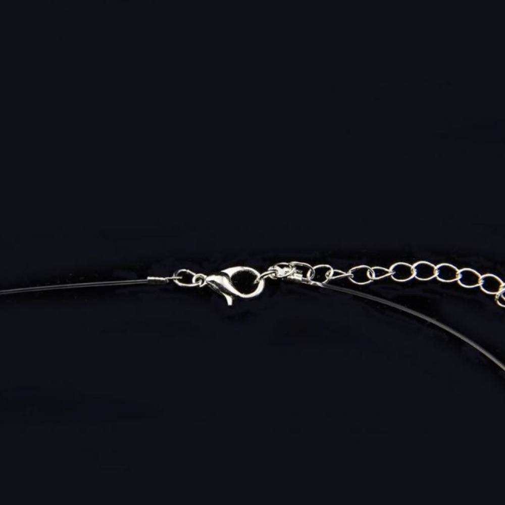 4 for $20 Cubic Zirconia Fish Line Necklace - Picture 6 of 7